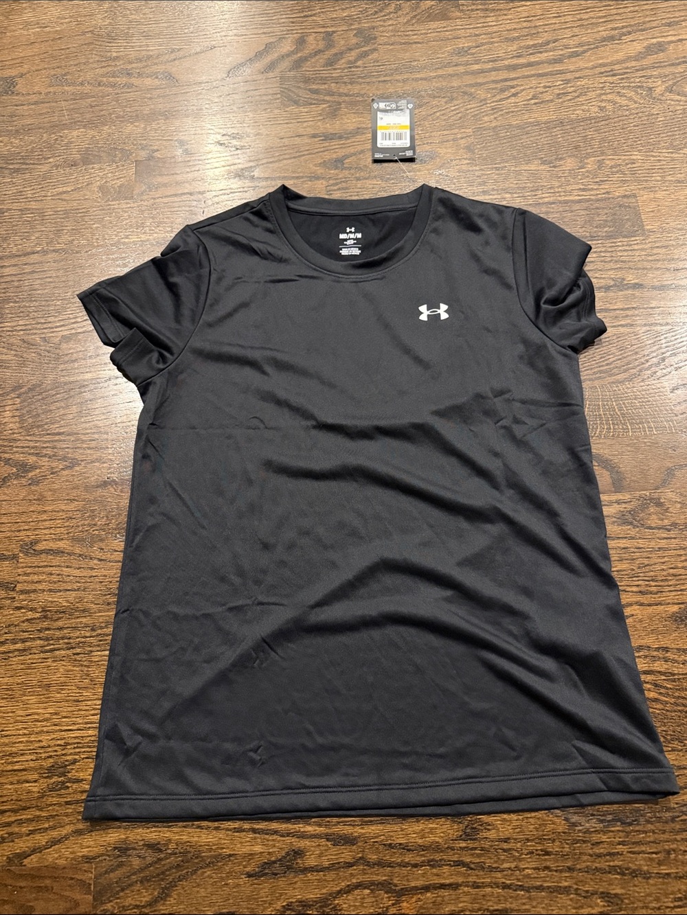 Under Armour Black Short Sleeve Women's Performance Tee size medium